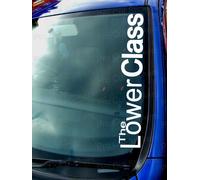 The Inferiore Classe Piccolo - Grande Parabrezza Auto Van Paraurti Adesivi Rif: