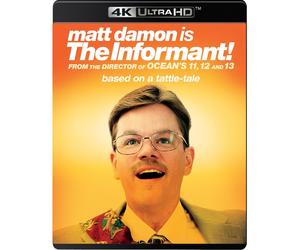 The Informant 4K UHD (4K UHD Blu-ray) Matt Damon Scott Bakula Joel McHale