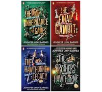The Inheritance Games Series 4 Books Collection Set By Jennifer Lynn Barnes (The Inheritance Games, The Hawthorne Legacy, The Final Gambit & The Brothers Hawthorne)