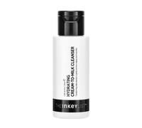 The INKEY List Hydrating Cream-to-Milk Cleanser 50ml, 5% Rice Milk & Hyaluronic Acid, Gentle Cleaning Formula, Non-Stripping, Non-Drying, Non-Irriating, Hydrates & Dissolves Makeup, Vegan Friendly