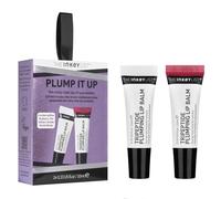 The INKEY List Plump It Up - Set duo di balsamo per le labbra Tripeptide da 20 ml, clinicamente testato, rimpolpante e colorato, idrata le labbra secche screpolate, vegano e cruelty free