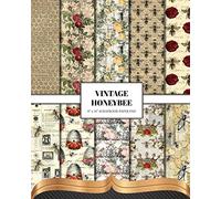 The Inky Lion Vintage Honey Bee Scrapbook Paper (Tascabile)