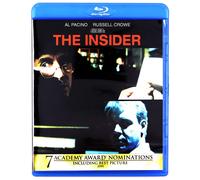 The Insider (Blu-ray) Al Pacino Russell Crowe Christopher Plummer Diane Venora