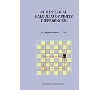 The Integral Calculus of Finite Differences