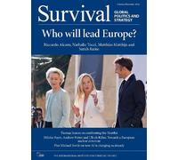 The International Institute for Strategic Stud Survival: October-Nov (Tascabile)