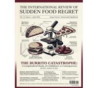 The International Review of Sudden Food Regret: A Satirical Scientific Study of Midnight Snacks, Buffets, and Dessert Decisions