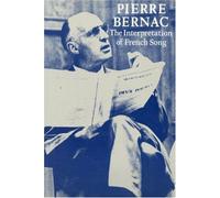 The Interpretation of French Song