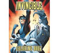 The invin.cible's Coloring Book: Bold, Adorable Designs to Inspire Creativity, Focus, and Joy - Perfect Present for Kids