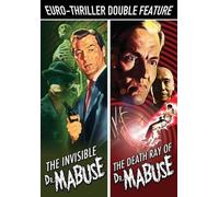 The Invisible Dr. Mabuse (1962) / The Death Ray of Dr. Mabuse (1964) (DVD)