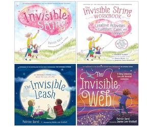 The Invisible String 4 Books Collection Set By Patrice Karst (The Invisible String, The Invisible String Workbook, The Invisible Leash & The Invisible Web)