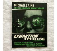 The Ipcress File Michael Caine, Nigel Green G. Doleman 1965 programma cinemat...