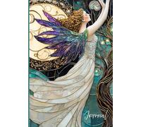 The Iridescent Angel Journal: An Art Deco Dreamscape for Your Thoughts: A Magical Art Deco Angel Notebook with Iridescent Wings and Celestial Charm