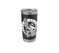 The Iron Giant Lightning Bolts Logo Bicchiere termico in acciaio inox doppia parete
