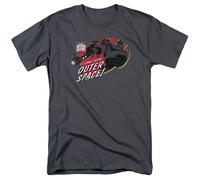 The Iron Giant - Spazio Esterno - T-Shirt Unisex Adulto Manica Corta - Grigio