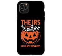 The IRS Wants My Quest Ricompensa Candy Halloween intagliato zucca Custodia per iPhone 11 Pro Max