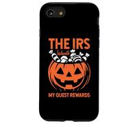 The IRS Wants My Quest Ricompensa Candy Halloween intagliato zucca Custodia per iPhone SE (2020) / 7/8