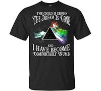 The is Grown The Dream is Gone Comfortably Numb T Shirt Black for Men W Style Tee Shirt Colour38 L