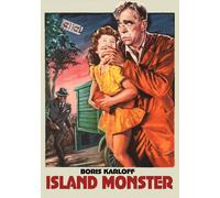 The Island Monster (DVD) Franca Marzi Renato Vicario Boris Karloff