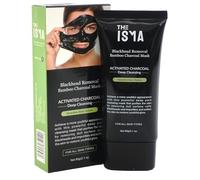 THE ISMA Maschere per il viso peel off al carbone, maschera purificante per punti neri, estrattore di punti neri, rimozione punti neri, 60 g