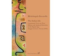 The italian job. Continental views on text, edition, and authorial intention in the digital age (Goggio Lectures, Toronto 2023)