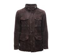 The Jack Leathers - Giacca Campo Vintage Brownie in Camoscio - - Jackets - Uomo - Marrone - M