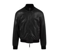 The Jack Leathers - Giubbotto in Pelle Reversibile Derek Seamless 20 Nero - - Jackets - Uomo - Nero - M