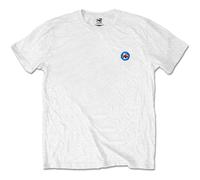 The Jam Paul Weller White Logo Backprint autorizzato Uomo maglietta