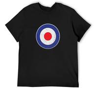 The Jam Scooter RAF Unisex T-Shirts Graphic Print Mens Tee Shirt Black XL