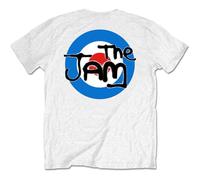 Rock Off Trade Maglietta The Jam Target Logo unisex bianca XL