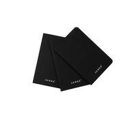 The James Brand The Notebooks CO306955-11 - Set di 3 quaderni con griglia a pois con cucitura centrale, 48 pagine, 8,9 x 14 cm