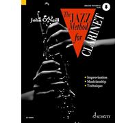 The Jazz Method for Clarinet: Complete courses for players of all ages from their first note to jazz classics. Vol. 1. Klarinette.