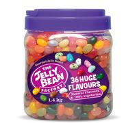 The Jelly Bean Factory 36 Gourmet Flavours Jar Fagioli di Gelatina 1400g