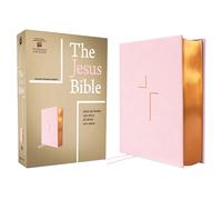 The Jesus Bible: Esv Edition, Leathersoft over Board, Pink