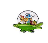 The Jetsons - Spilla Smaltata Per Risvolto/Cappello - Nuova - LAP-HAN-0004