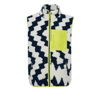 The Jogg Concept Gilet 'Mberra' blu scuro / giallo / bianco Uomo The Jogg Concept L blu scuro / giallo / bianco