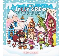 The Jolly Crew: Fun and Cozy Christmas Coloring Book for Adults and Teens | Coloring Books for Adults Relaxation, Bold and Easy Winter Holiday Pages, Cute Cozy Scenes, and Joyful Festive Vibes
