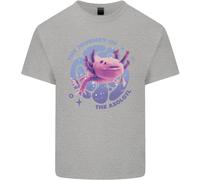The Journey Of The Axolotl Uomo Cotton T-Shirt Tee Top