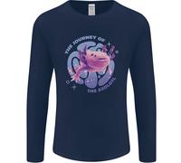 The Journey Of The Axolotl Uomo Long Sleeve T-Shirt