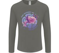 The Journey Of The Axolotl Uomo Long Sleeve T-Shirt