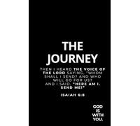 The Journey: Walking in Your God-Given Calling | Black Hardcover Journal