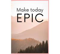 The Journey Within - Notebook Series 7"x10" for Students or professionals: Make today Epic