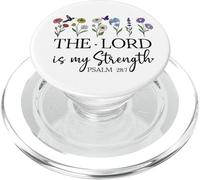 The Joy of the Lord is Strength Sign My Scripture Psalm 28:7 PopSockets PopGrip per MagSafe