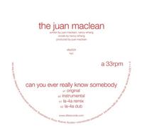 The Juan MacLean Can You Ever Really Know Somebody (Vinyl LP) 12" EP
