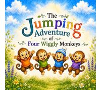 The Jumping Adventure of Four Wiggly Monkeys