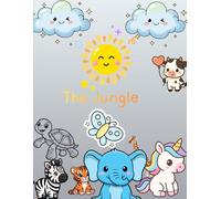 The Jungle: Animal Coloring Book for Kids