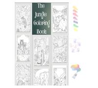 The Jungle Coloring Book: Jungle Book