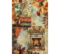 The Junk Journal [Cozy Autumn] - Because life is too short for ordinary: Full-Color Lined Pages for Writing & Journaling | Unique Designs | Great Gift Idea for Women & Girls