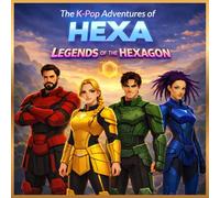 The K-Pop Adventures of HEXA: Legends of the Hexagon: A K-Pop Graphic Novel