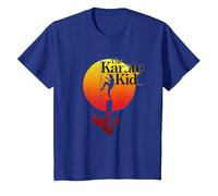The Karate Kid Logo sfumato di Sole Maglietta, Bambini, Blu Reale, 3 Anni