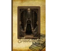 The Keeper of Tomes Journal: Gothic Library Notebook | 6 x 9 Lined Journal | 120 Pages | Glossy Cover for Writing, Journaling & Notes